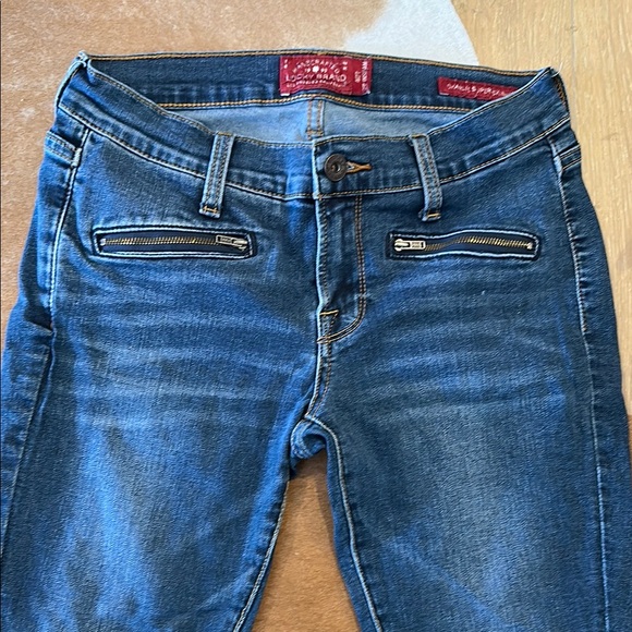 Lucky Brand Charlie Super Skinny Blue Jeans - Picture 4 of 6